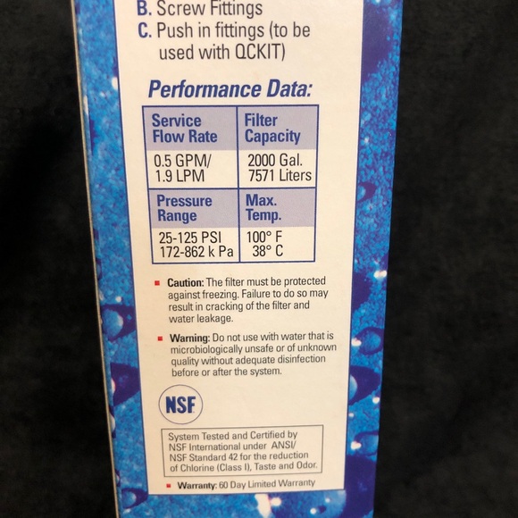 GE SmartWater Inline Refrigerator Water Filter - Picture 7 of 11